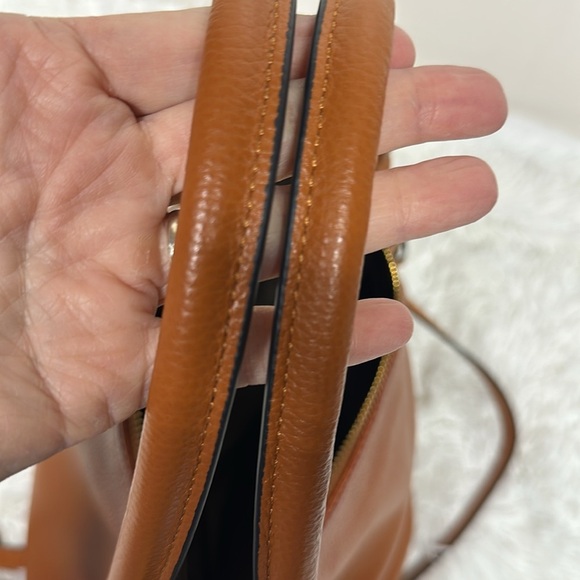 Kattee Genuine Leather Tote Bag Large Brown Designer Minimalist Chic Versatile - Picture 8 of 11